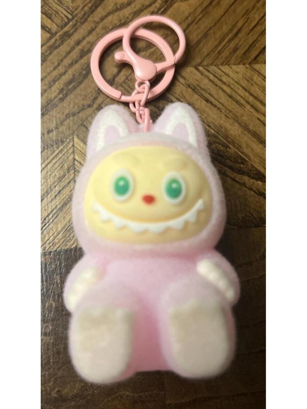 Pop Mart Labubu Plush Keychain - Excellent Condition